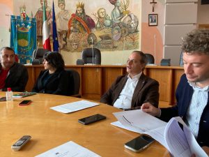 Assessore Covelli relaziona in commissione opere pubbliche a Cosenza