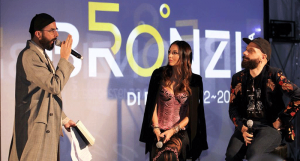 Bronzi50: inaugurato il Cube Stage a Roma con Gregoraci, Naip e Aiello