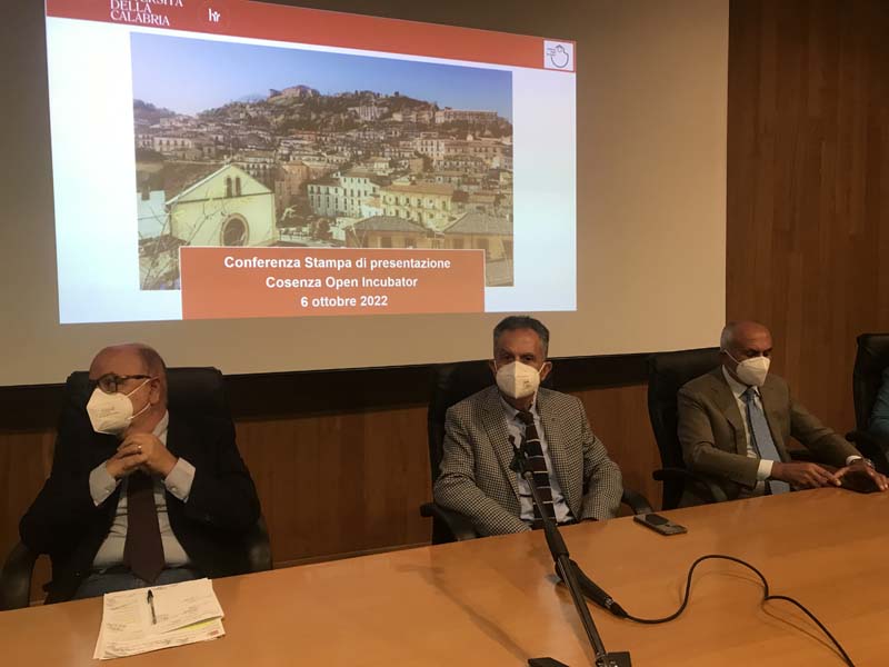 Incubatore Unical nel centro storico di Cosenza