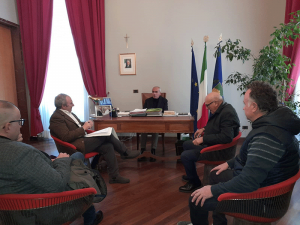 Cosenza, il sindaco Franz Caruso ha incontrato i vertici di Confesercenti