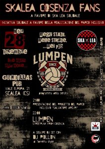 Scalea, diventa realtà il parco inclusivo: il 28 dicembre raccolta fondi con i Lumpen