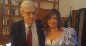 Vittorio Sgarbi e Simona Loizzo