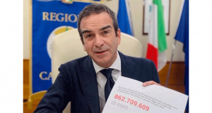 Roberto Occhiuto debiti sanità calabrese oltre 800 milioni