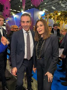 Roberto Occhiuto e Daniela Santanché alla BIT Milano 2023