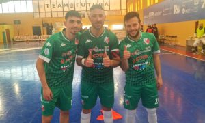 I goleador di giornata Luigi Monterosso, Paride Marchio e Mario Gallitelli