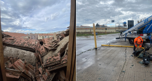 Tromba d'aria su Cosenza, Prociv e Polizia Municipale sul campo per ripristinare la sicurezza