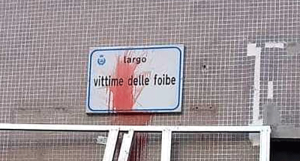 Cosenza, imbrattata targa dedicata alle Foibe: il commento di Strazzulli (FdI)