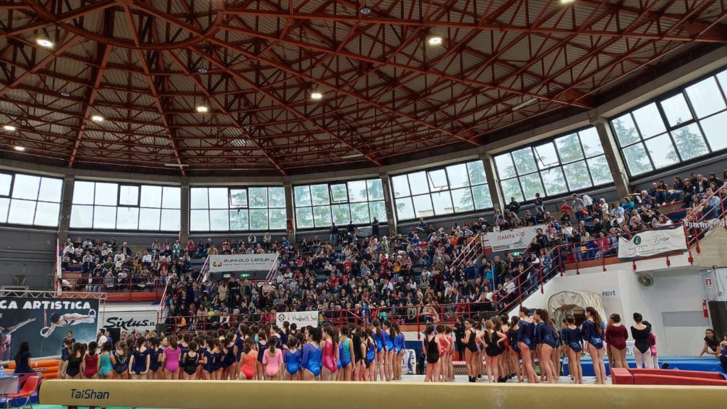 Cosenza, II prova campionato regionale ginnastica artistica: 500 atleti in gara