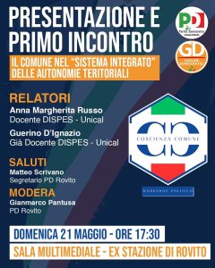 Workshop politico "Coscienza Comune"