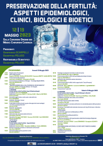 Preservare la fertilità nei pazienti oncologici, il 12 e 13 maggio convegno a Cosenza