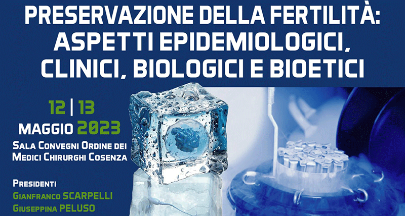 Preservare la fertilità nei pazienti oncologici, il 12 e 13 maggio convegno a Cosenza