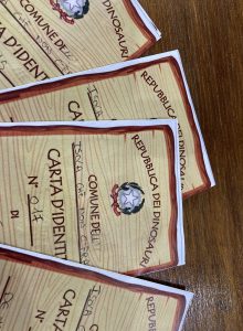 le carte di identità create dai bambini