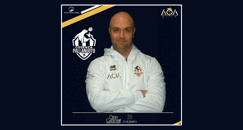 mister Francesco Fasanella - Cosenza Pallanuoto - Copia