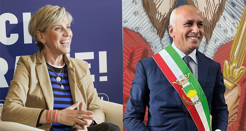 Laura Castelletti e Franz Caruso
