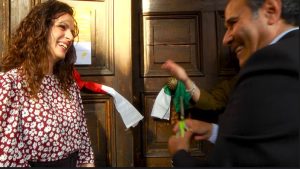 Maria Rosaria Valenti e Antonio Foresta, Presidente del consiglio comunale di Padova