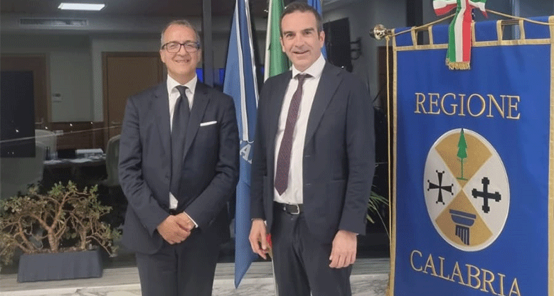 Cataldo Minò e Roberto Occhiuto
