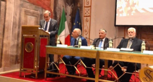 Commissario Madeo in Sala Zuccari al Senato