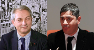 Segretario Generale Cgil Calabria Angelo Sposato e il Segretario Generale Fillea Cgil Calabria Simone Celebre