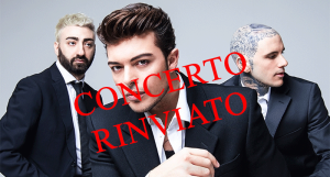 Rinviato il concerto dei The Kolors di Taverna di Montalto