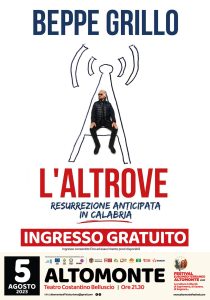 Beppe Grillo ad Altomonte