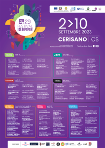 Festival delle Serre di Cerisano - Locandina