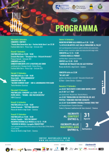 Locandina programma