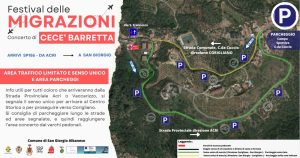 SAN GIORGIO ALBANESE - FESTIVAL DELLE MIGRAZIONI PARCHEGGI