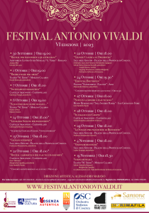 Cosenza, tutto pronto per la sesta edizione del Festival Antonio Vivaldi