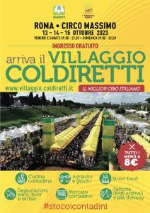 Coldiretti Calabria: villaggio contadino Circo Massimo a Roma