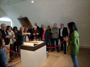 Il gruppo in visita al Codex