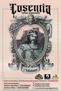 Cosentia Tattoo Convention, dal 24 al 26 maggio a Cosenza i più grandi maestri del tatuaggio