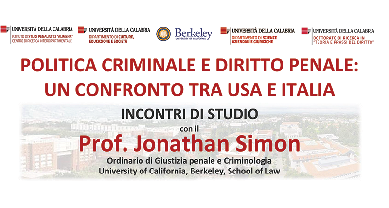 POLITICA CRIMINALE E DIRITTO PENALE UN CONFRONTO TRA USA E ITALIA UNICAL COSENZA