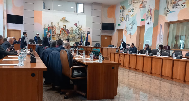 Seduta del Consiglio comunale di Cosenza del 29 dicembre 2023