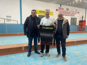 Da sinistra a destra: Albino Mondera, Enzo Toteda e Luigi Cozza