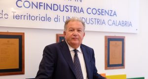 Giovan Battista Perciaccante, presidente di Confindustria Cosenza