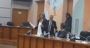 Intervento di Bianca Rende in Consiglio comunale Cosenza