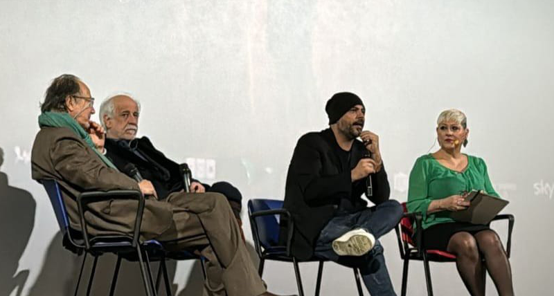 Film Caracas intervista Marco D'Amore Toni Servillo e Gianluca Curti