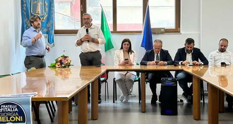 Carolei, il gruppo dirigente di FdI: "Giornata importante in vista delle europee"