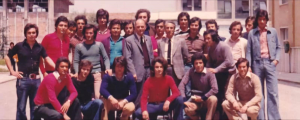 Gli ex alunni della classe V B Elettrotecnica dell'Istituto Tecnico Industriale A. Monaco di Cosenzaa