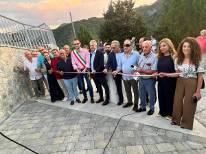 Normanno, inaugurato il nuovo parcheggio nel rione Costa