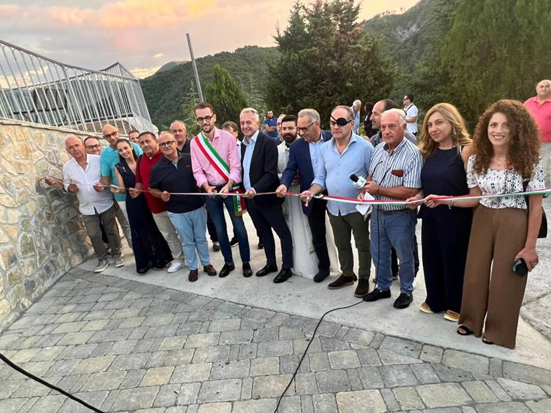 Normanno, inaugurato il nuovo parcheggio nel rione Costa