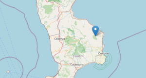 Sciame sismico nel crotonese 12 agosto 2024