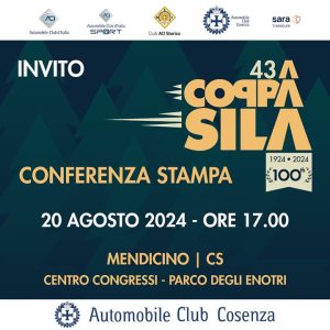 Conferenza stampa presentazione Coppa Sila