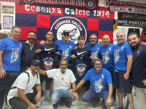 Via Popilia club del Cosenza compleanno