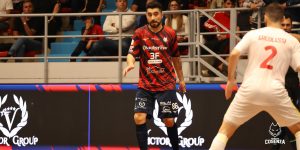 Cabeça, autore di una doppietta oggi (foto Michele De Marco)