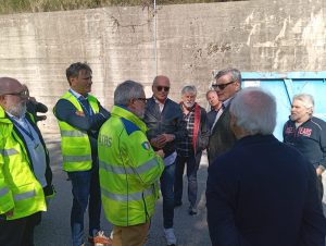 Statale 283, riapertura imminente: sopralluogo del sindaco di Cosenza Franz Caruso