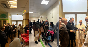 Cosenza, Epifania con i piccoli pazienti dell'Annunziata per il sindaco Franz Caruso