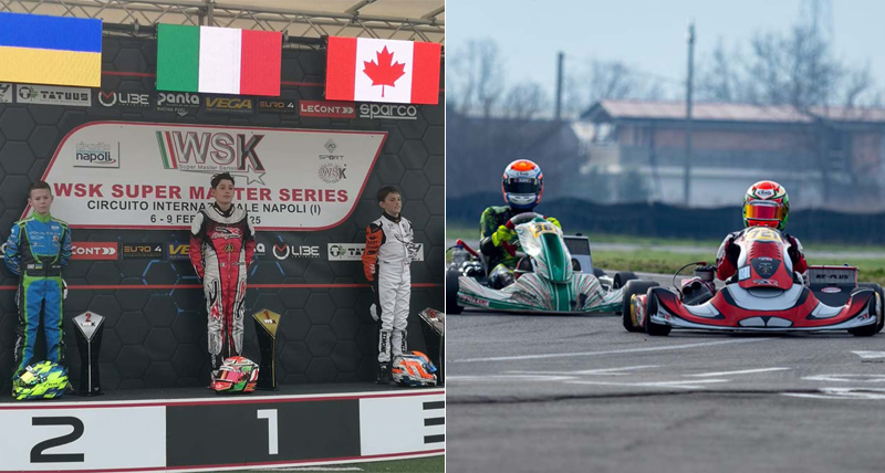Michele Orlando trionfa alla WSK Master Series di Sarno
