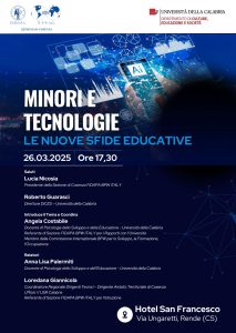 Locaindina Fidapa Cosenza e Unical Minori e Tecnologie