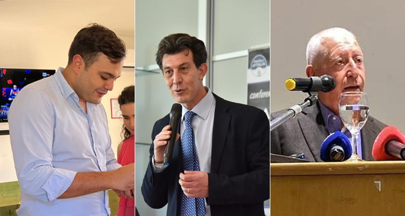 Giovanni Bilotti, Marco Ghionna e Sandro Principe